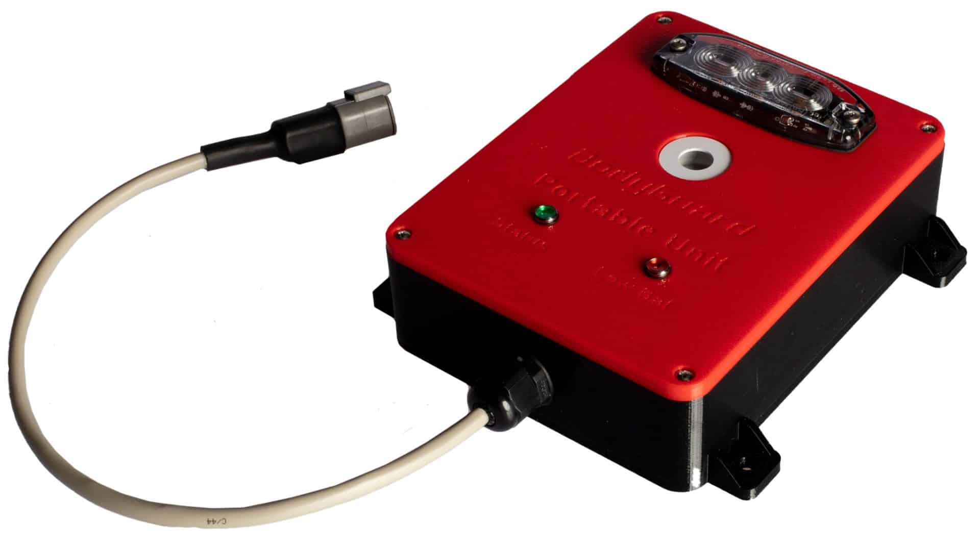 Portable pedestrian safety warning system | Bodyguard Safety Solutions Portable