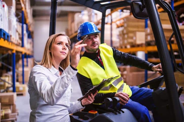 safety check for forklift